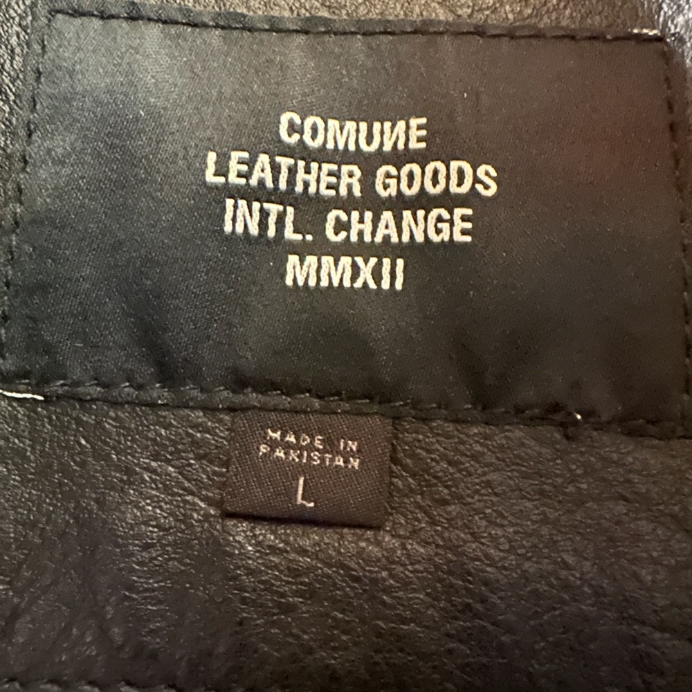 Gap Comune Leather Goods Jacket - image 3